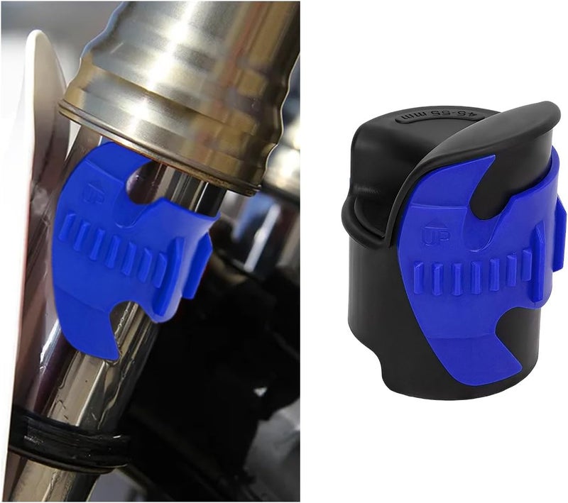 SHMZK Motorcycle Fork Seal Cleaner Tool, 45-55mm Motorcycle Shock Absorber Fork Seal Mate Tool, Front Fork Seal Oil Cleaning Tool for Dirt Bike, Motorcycle Accessories (Blue) - Image 1